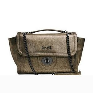 COACH Metallic Ranger Crossbody/Shoulder Bag